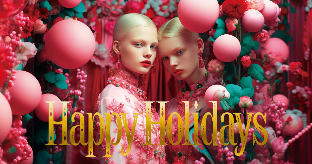 パルコ、生成AI技術を駆使した「HAPPY HOLIDAYS キャンペーン」広告を公開